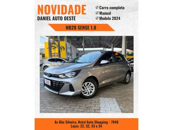 HYUNDAI HB20 1.0 12V FLEX SENSE MANUAL